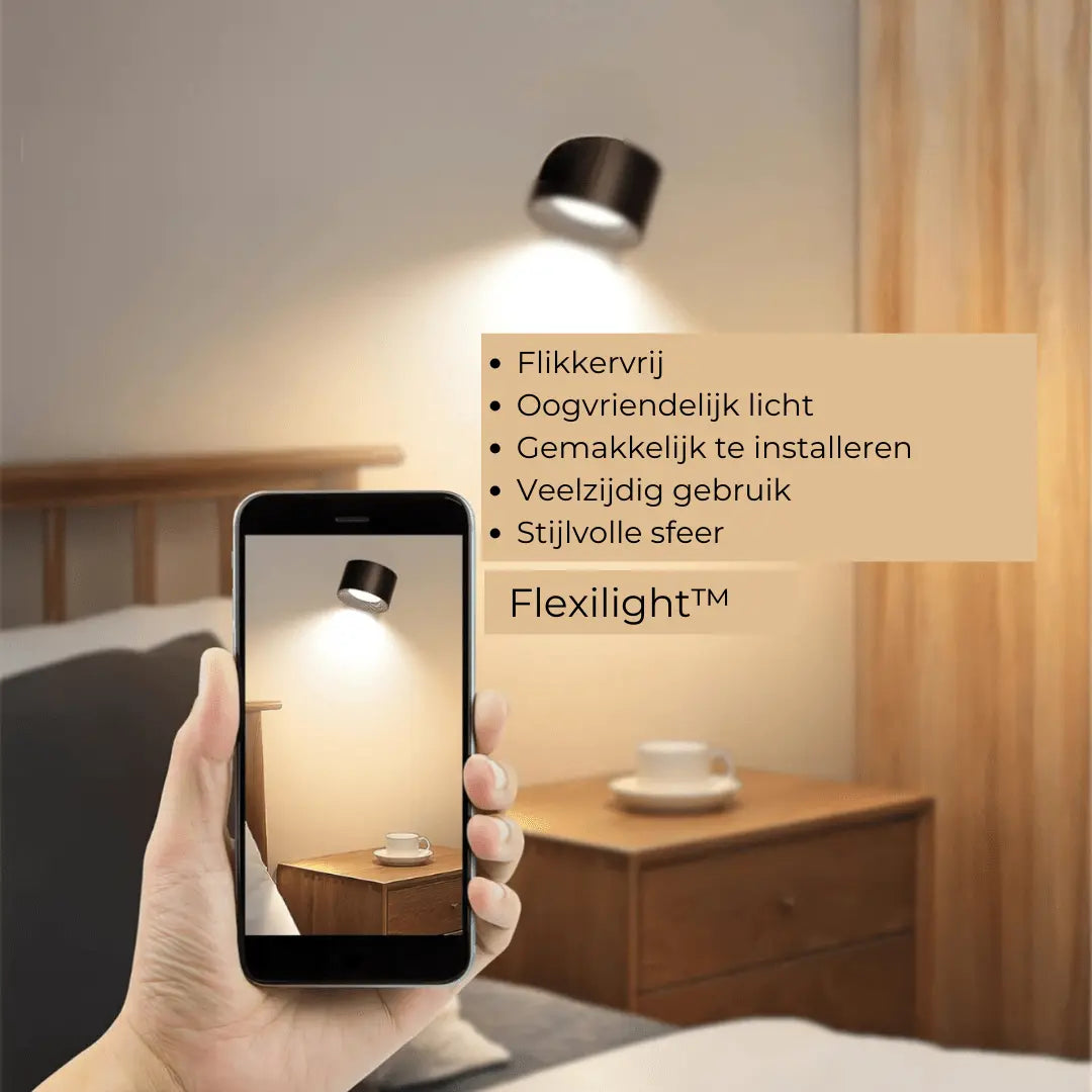 Skorter | Wall lamp Rechargeable Wireless 360°