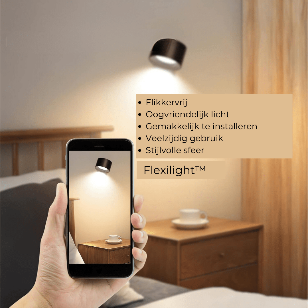 Skorter | Flexilight - Wireless Rechargeable 360 Wall Lamp