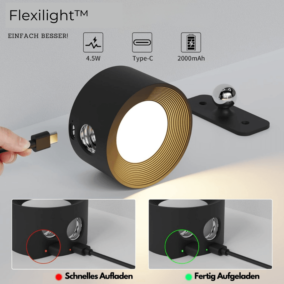 Skorter | 360° wireless rechargeable wall light | Versatile LED lighting solution