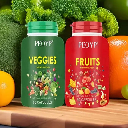 Skorter | 2-Pack: 100% Natural Fruits and Vegetables Supplement