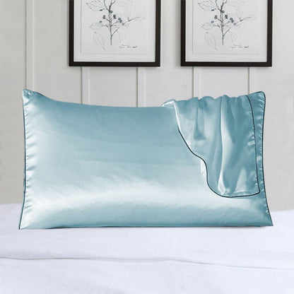 Skorter | 2-Pack 100% Silk Pillowcase with Trim
