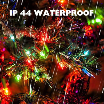 Skorter | 2-Pack: 20FT 100 Count Bulb Waterproof Mini String Lights Plug In