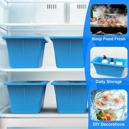 Skorter | 2-Pack: 6.6 lbs. Silicone-free Freezer Box Ice Blocks