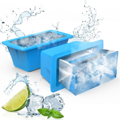 Skorter | 2-Pack: 6.6 lbs. Silicone-free Freezer Box Ice Blocks