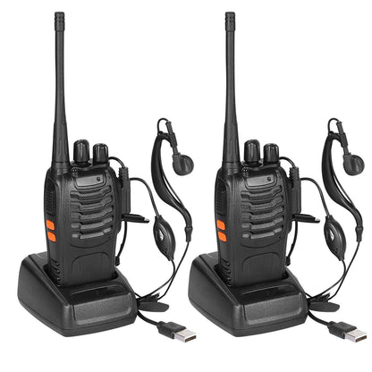Skorter | 2-Pack: Baofeng BF-888S Walkie Talkies Two Way Radio