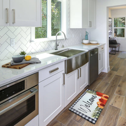 Skorter | 2-Pack: Bibb Home Anti Fatigue Foam Kitchen Rugs