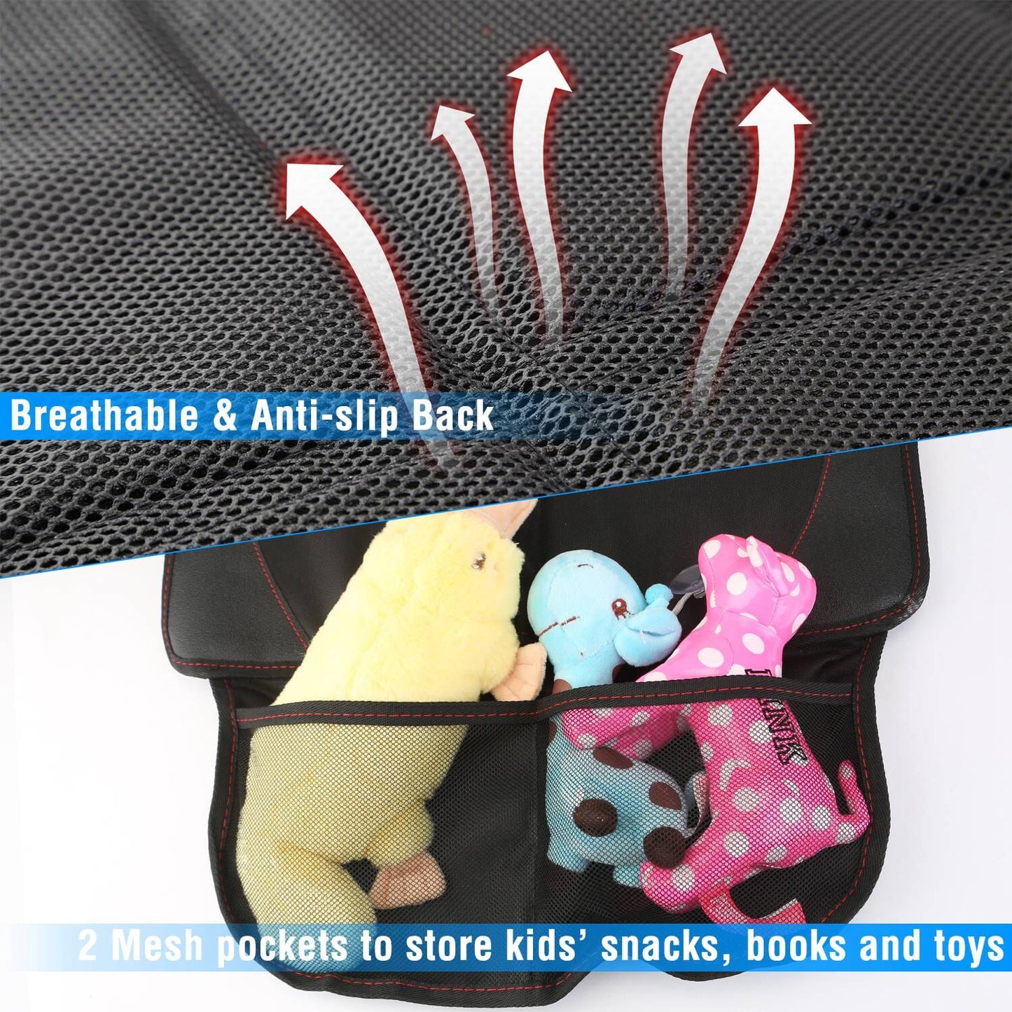 Skorter | 2-Pack: Car Seat Protector Cushion Mat Pad