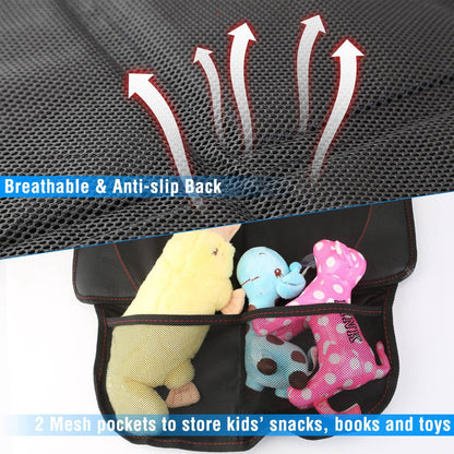 Skorter | 2-Pack: Car Seat Protector Pad Mat with Thick Padding