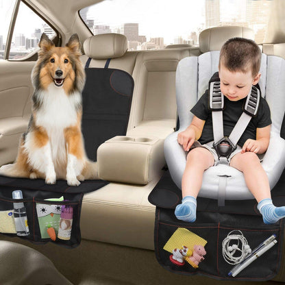 Skorter | 2-Pack: Car Seat Protector Pad Mat with Thick Padding