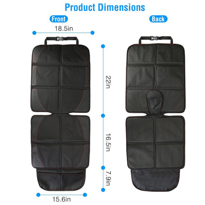 Skorter | 2-Pack: Car Seat Protector Pad Mat with Thick Padding