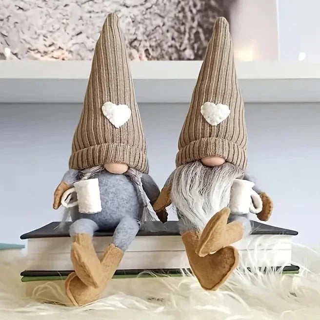 Skorter | 2-Pack: Coffee Gnome Plush Doll