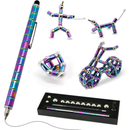 Skorter | 2-Pack: Decompression Magnet Metal Pen