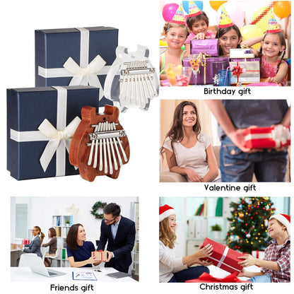 Skorter | 2-Pack: Finger Thumb Piano Mini Kalimba with 8 Keys