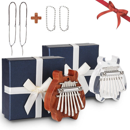 Skorter | 2-Pack: Finger Thumb Piano Mini Kalimba with 8 Keys