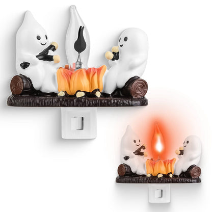 Skorter | 2-Pack: Ghost Campfire Flaming Flame Night