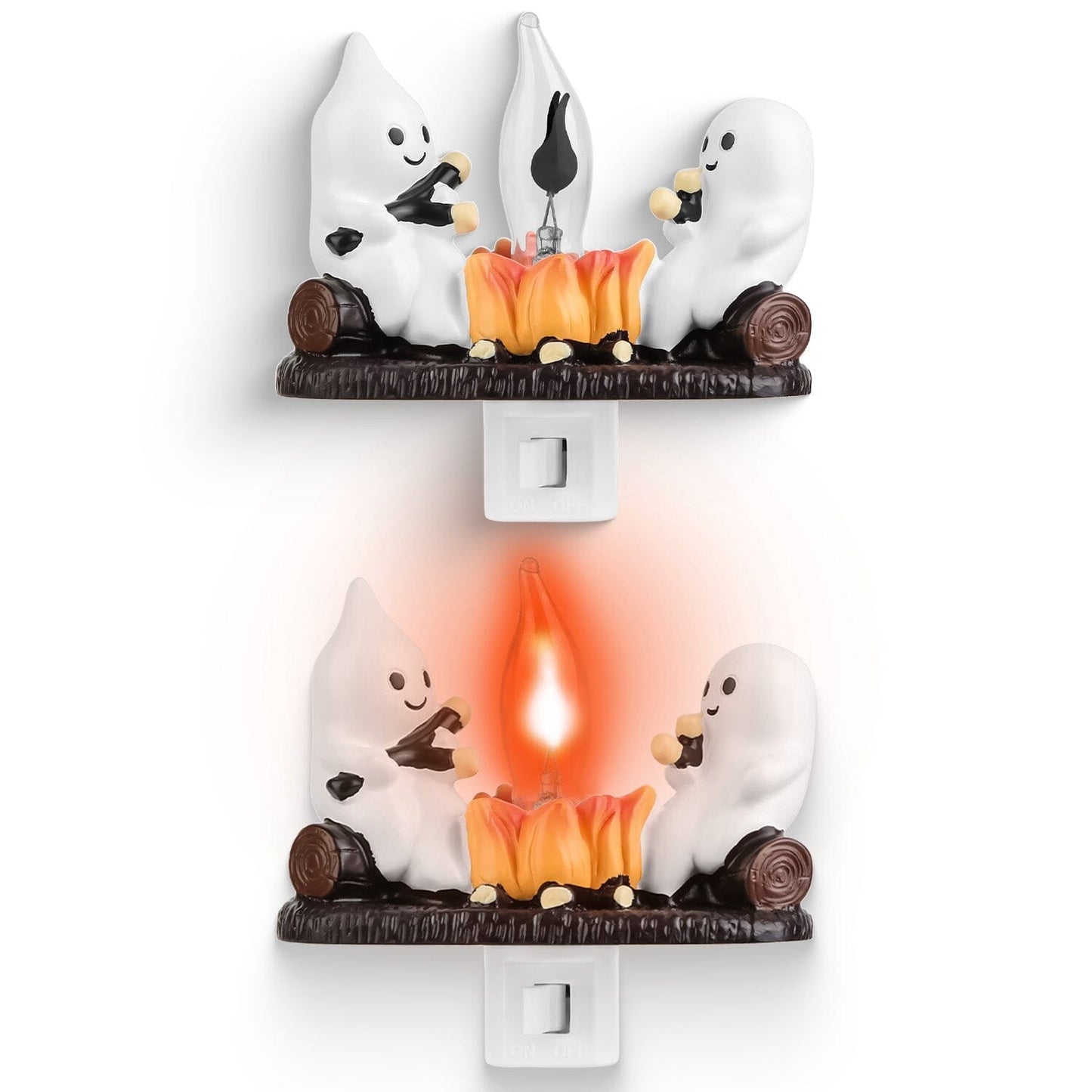 Skorter | 2-Pack: Ghost Campfire Flaming Flame Night