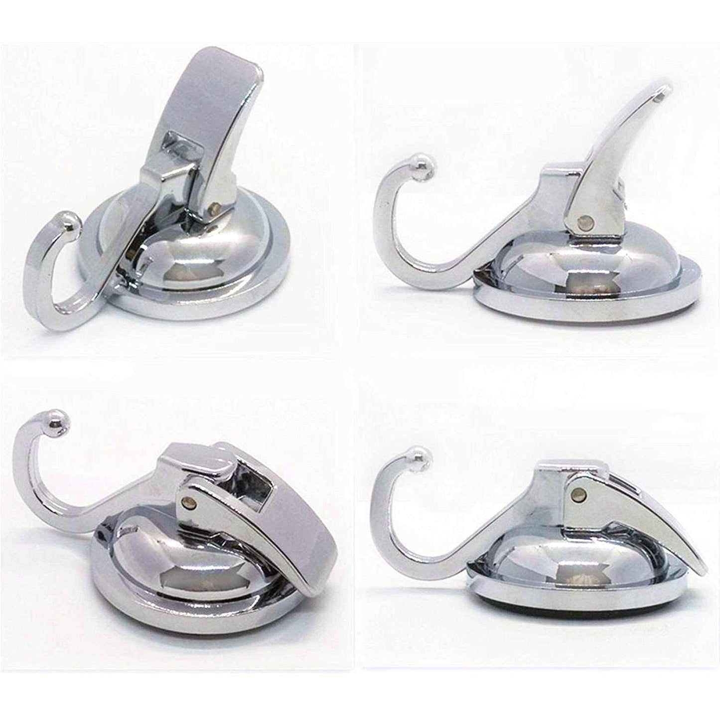 Skorter | 2-Pack: Heavy-Duty Vacuum Suction Cup Hooks