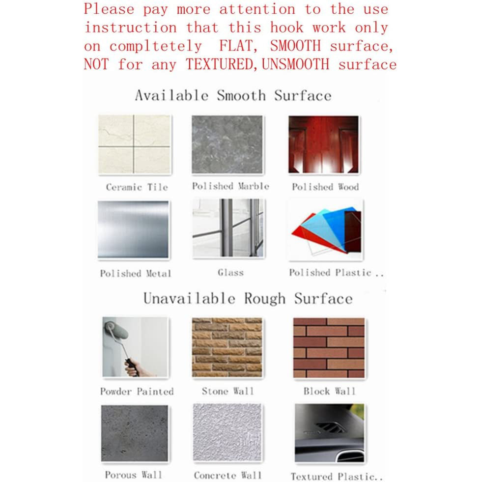 Skorter | 2-Pack: Heavy-Duty Vacuum Suction Cup Hooks