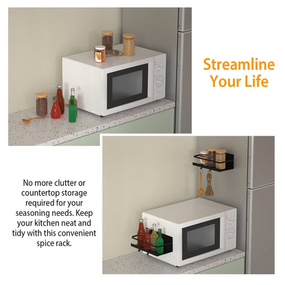 Skorter | 2-Pack: Magnetic Spice Holder Rack Organizer