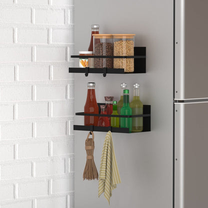 Skorter | 2-Pack: Magnetic Spice Holder Rack Organizer