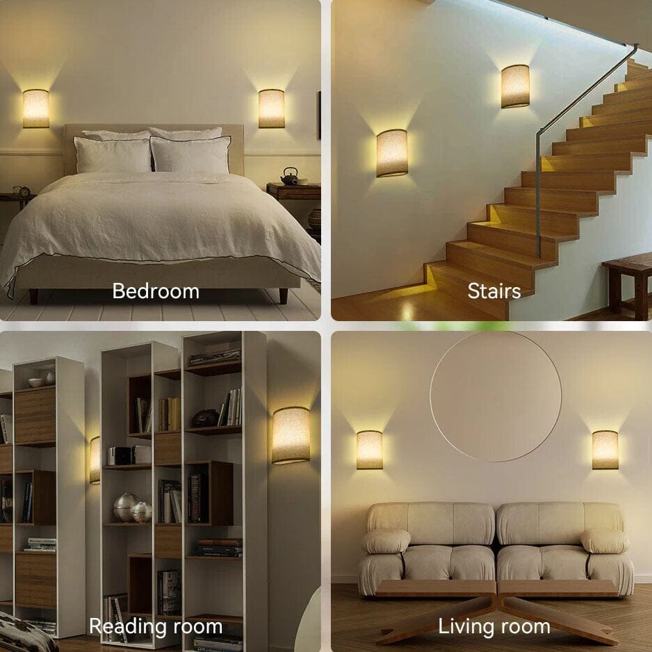 Skorter | 2-Pack: Magnetic Wireless Wall Lamp Lighting