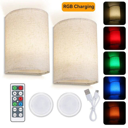 Skorter | 2-Pack: Magnetic Wireless Wall Lamp Lighting
