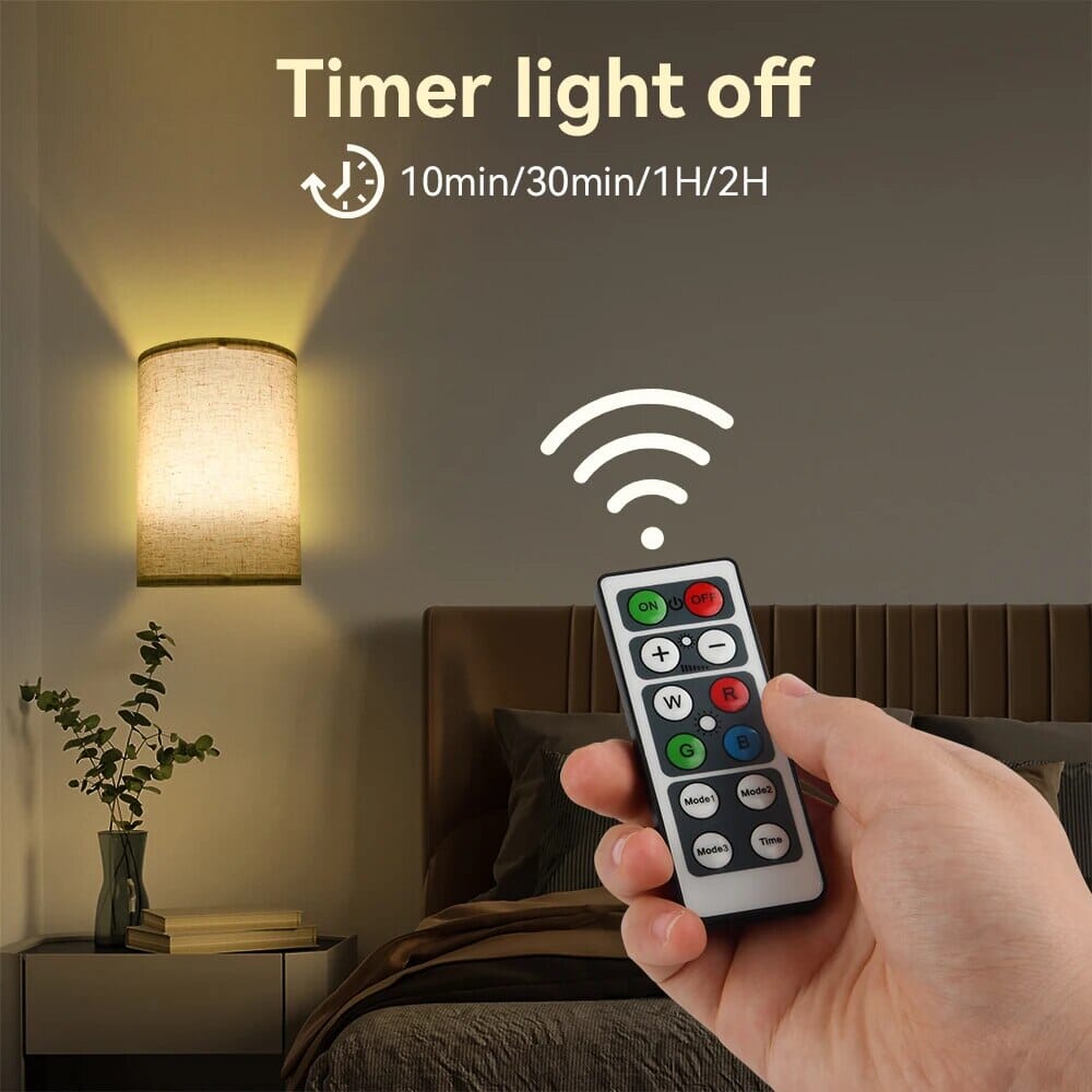 Skorter | 2-Pack: Magnetic Wireless Wall Lamp Lighting