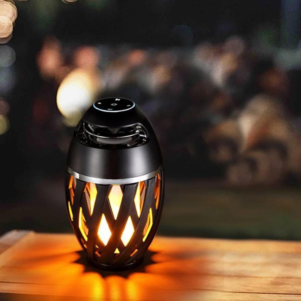 Skorter | 2-Pack: Margaritaville Bluetooth LED Flame Tiki-Torch Speaker