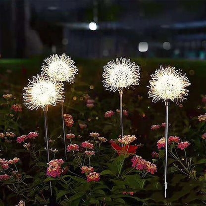 Skorter | 2-Pack: Outdoor Solar Dandelion Garden Lights