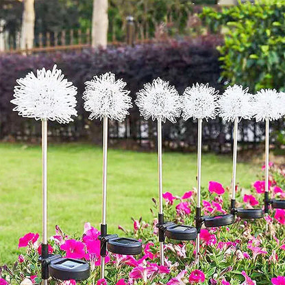 Skorter | 2-Pack: Outdoor Solar Dandelion Garden Lights