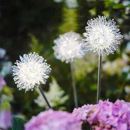 Skorter | 2-Pack: Outdoor Solar Dandelion Garden Lights