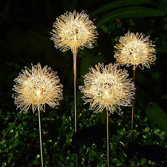 Skorter | 2-Pack: Outdoor Solar Dandelion Garden Lights