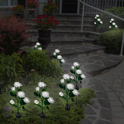Skorter | 2-Pack: Battery-Operated Pink Flower LED Decorative Lamp