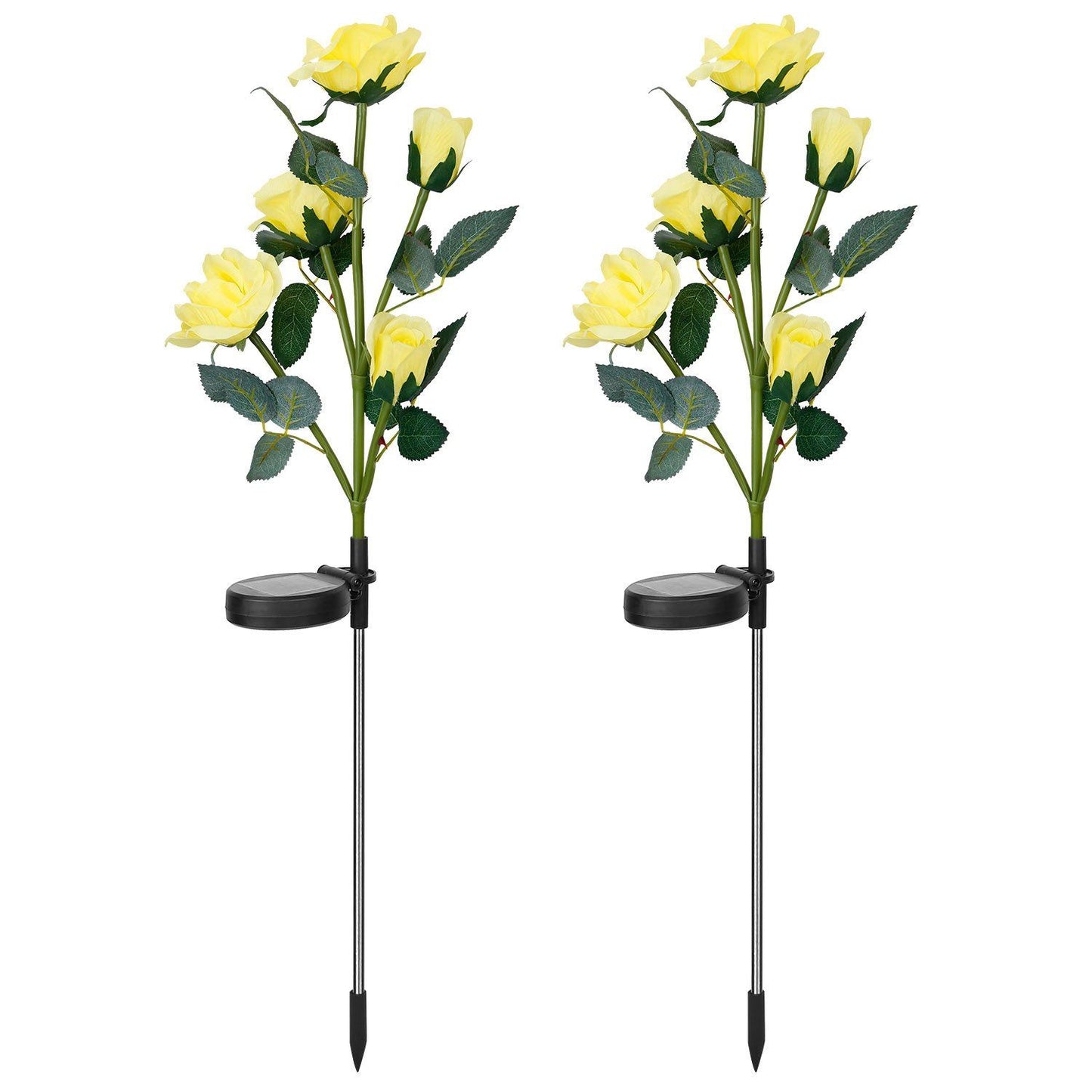 Skorter | 2-Pack: Battery-Operated Pink Flower LED Decorative Lamp