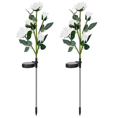 Skorter | 2-Pack: Battery-Operated Pink Flower LED Decorative Lamp