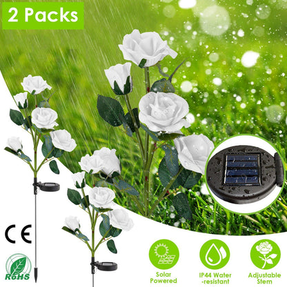 Skorter | 2-Pack: Battery-Operated Pink Flower LED Decorative Lamp