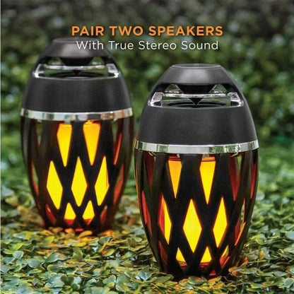 Skorter | 2-Pack: Tiki LED Flame Bluetooth Speakers