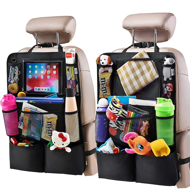 Skorter | 2-piece: Trunk back seat organizer storage bag
