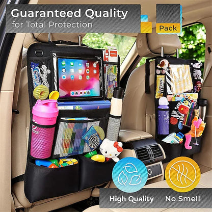 Skorter | 2-piece: Trunk back seat organizer storage bag