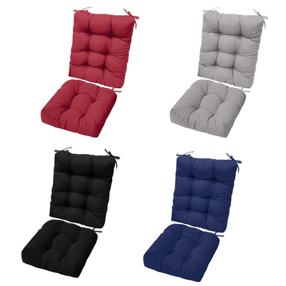 Skorter | 2-piece set: Rocking chair cushion with smoke-free straps Polyester fiber filling