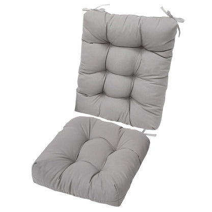 Skorter | 2-piece set: Rocking chair cushion with smoke-free straps Polyester fiber filling