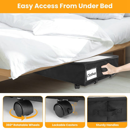 Skorter | 2-piece: Storage container under the bed