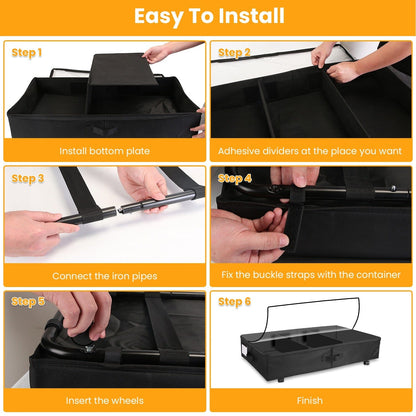 Skorter | 2-piece: Storage container under the bed