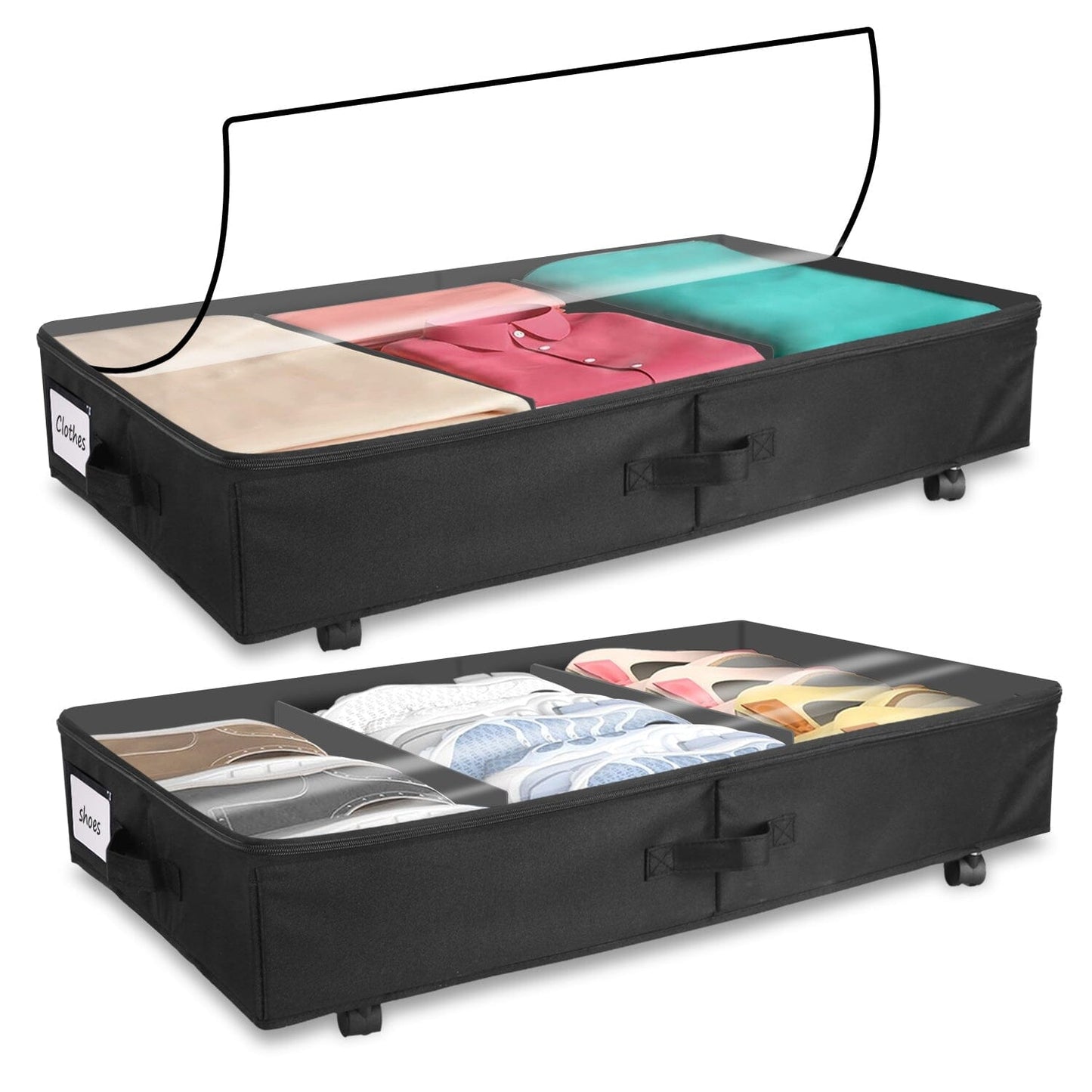 Skorter | 2-piece: Storage container under the bed