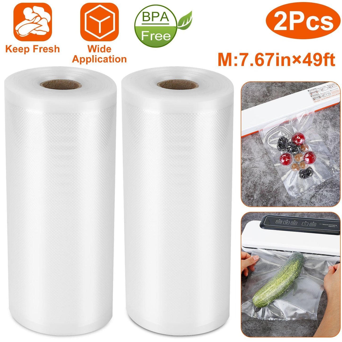 Skorter | 2-part: Vacuum sealed bag rolls