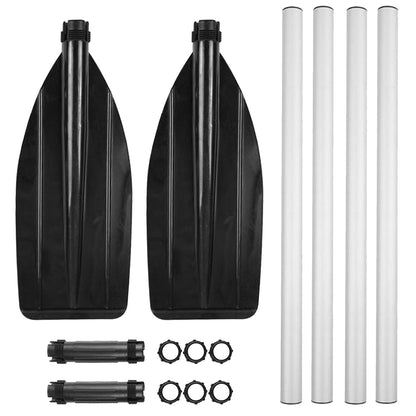 Skorter | 2-Pieces: Kayak Paddle Aluminum Alloy Removable Canoe