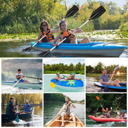 Skorter | 2-Pieces: Kayak Paddle Aluminum Alloy Removable Canoe
