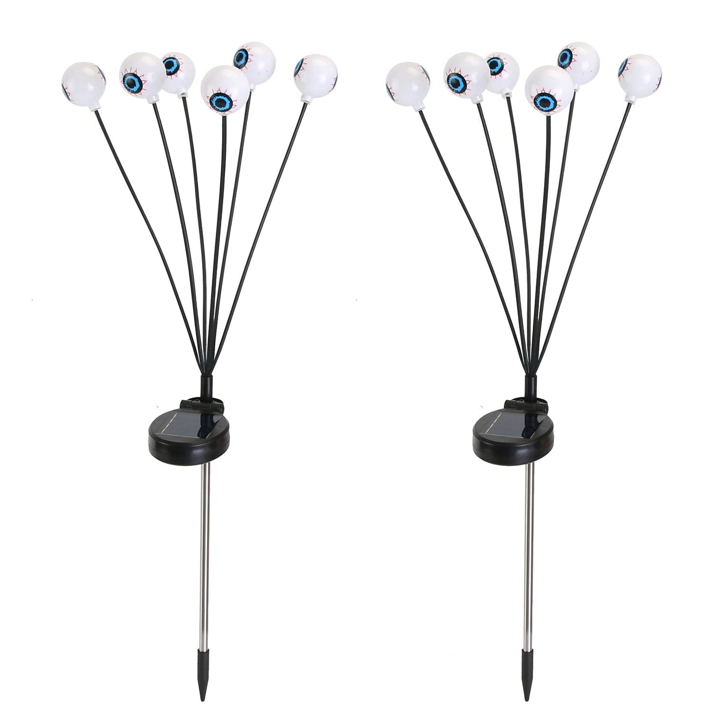 Skorter | 2-Piece: Sun-Soaking Eyeball Light Sources Halloween Decoration Swinging Light