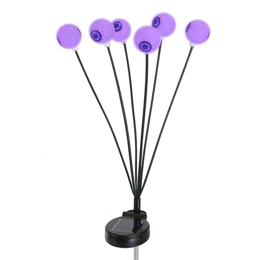 Skorter | 2-Pieces: Solar Scary Eye Light Halloween Decoration Swinging Light