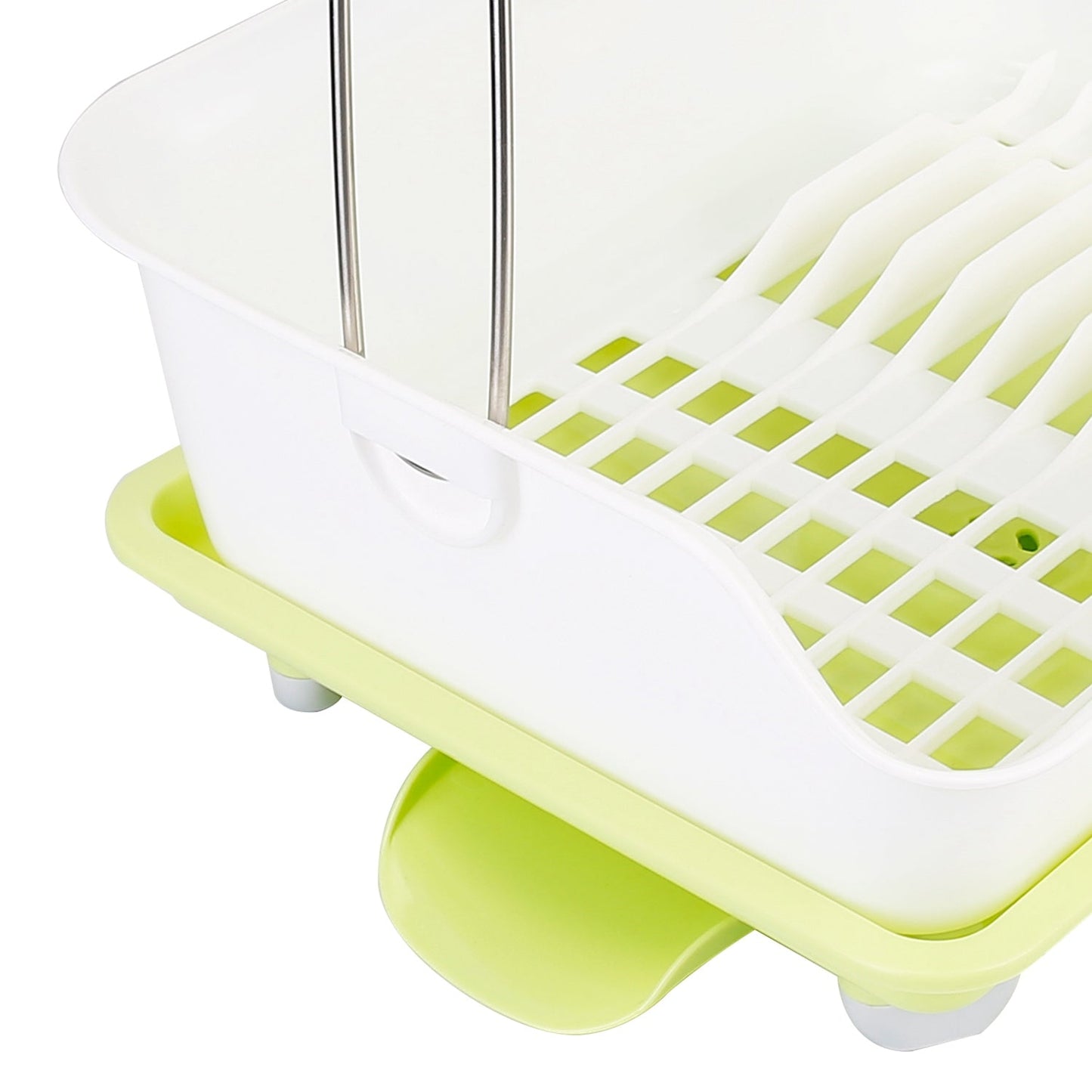 Skorter | 2-level plate drying rack cutlery draining